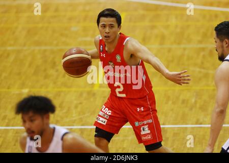 Funabashi Arena, Chiba, Japan. Oktober 2020. Yuki Togashi (Jets), 17. OKTOBER 2020 - Basketball : 2020-21 B.LEAGUE B1 Spiel zwischen Chiba Jets 87-78 Utsunomiya Brex in Funabashi Arena, Chiba, Japan. Kredit: YUTAKA/AFLO SPORT/Alamy Live Nachrichten Stockfoto