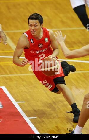 Funabashi Arena, Chiba, Japan. Oktober 2020. Yuki Togashi (Jets), 17. OKTOBER 2020 - Basketball : 2020-21 B.LEAGUE B1 Spiel zwischen Chiba Jets 87-78 Utsunomiya Brex in Funabashi Arena, Chiba, Japan. Kredit: YUTAKA/AFLO SPORT/Alamy Live Nachrichten Stockfoto