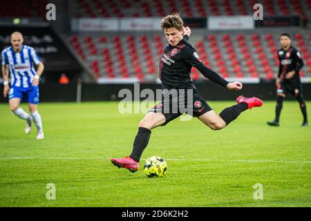 Herning, Dänemark. Oktober 2020. Anders Dreyer (36) vom FC Midtjylland beim 3F Superliga-Spiel zwischen FC Midtjylland und Odense Boldklub in der MCH Arena in Herning. (Foto Kredit: Gonzales Foto/Alamy Live News Stockfoto