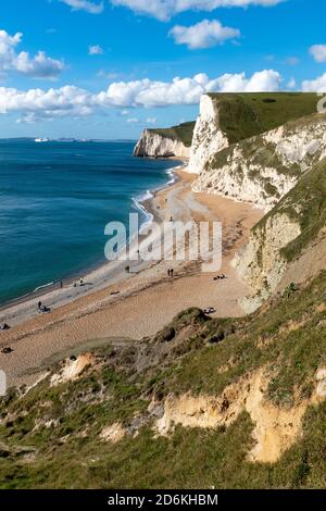 Durdle Door Beach, Dorset England Stockfoto