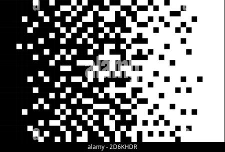 Pixel Raster Hintergrund, abstrakte geometrische Mosaik-Design. Textur Vektor Mosaik, Kunst Illustration. Stock Vektor