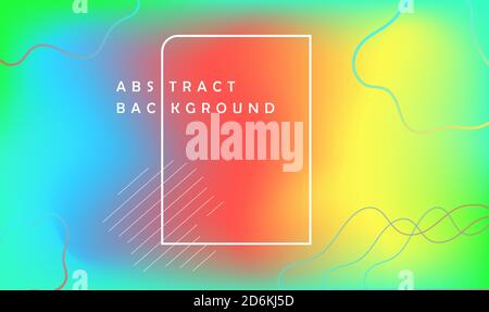 Abstrakter Kreativer Gradient-Vektor-Hintergrund Stock Vektor