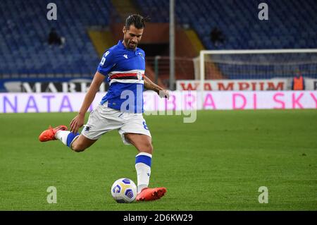 NTONIO CANDREVA (Sampdoria) während Sampdoria vs SS Lazio , italienische Fußball Serie A Spiel, Genua, Italien, 17 Oct 2020 Credit: LM/Danilo Vigo Stockfoto