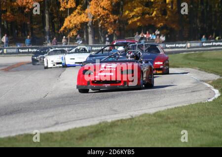 Runde sechs und sieben bei Road America während des Abflugs der SCCA National Championship 2020. Stockfoto