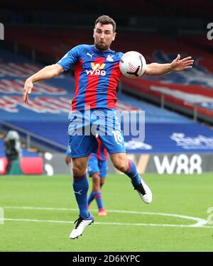 Crystal Palace James McArthur während der Premier League Spiel im Selhurst Park, London. Stockfoto