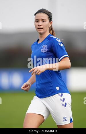 Everton's Damaris Ekurrola während des FA Women's Super League Spiels im Walton Hall Park, Liverpool. Stockfoto