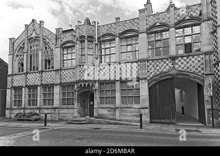 Trinity Guildhall und Town Hall am Saturday Market Place, Kings Lynn, Norfolk, Großbritannien Stockfoto