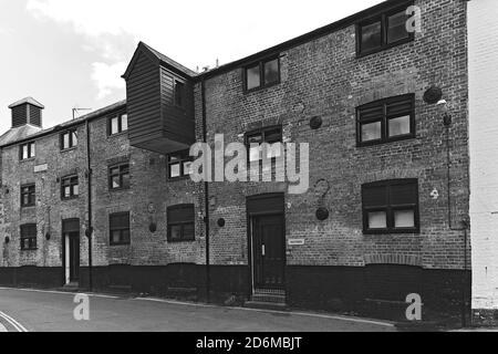 The Maltings auf der Nelson Street im historischen Kings Lynn, Norfolk, Großbritannien Stockfoto