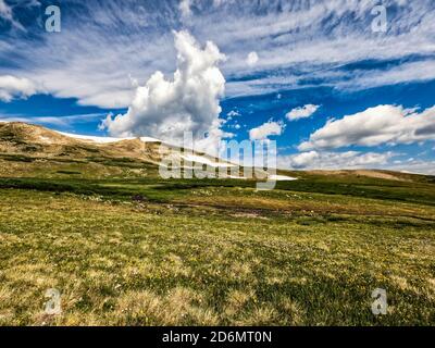 Wunderschöne Landschaften entlang der 485 Meile, Colorado Trail, Colorado Stockfoto