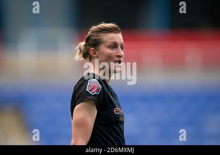 Reading, Großbritannien. Oktober 2020. Ellen White von man City Women beim FAWSL-Spiel zwischen Reading Women und Manchester City Women am 18. Oktober 2020 im Madejski Stadium, Reading, England. Foto von Andy Rowland. Kredit: Prime Media Images/Alamy Live Nachrichten Stockfoto