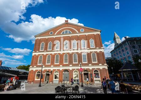 Faneuil Hall Marketplace , Boston, Massachusetts, USA Stockfoto