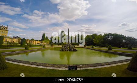 The Water Terrace at Blenheim Palace, Oxfordshire, Großbritannien Stockfoto