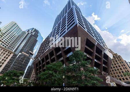 100 Federal Street, Bank of America Building, Financial District, Boston, Massachusetts, USA Stockfoto