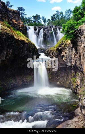 White River Falls State Park, Oregon-USA Stockfoto