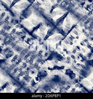 Alkohol Tinte Indigo nahtlose Hintergrund. Stockfoto