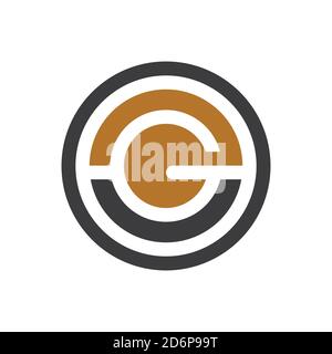 Anfangsbuchstabe GO Logo oder OG Logo Vektor Design-Vorlage Stock Vektor