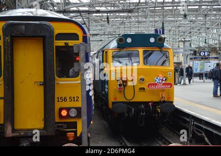 Britische Eisenbahn Stockfoto