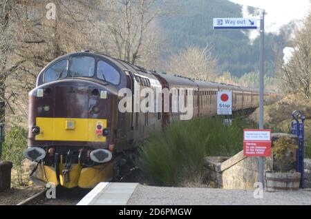 Britische Eisenbahn Stockfoto