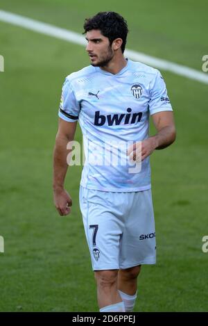 Villareal, Spanien. Oktober 2020. Gonzalo Guedes von Valencia in Aktion während des spanischen La Liga-Spiels zwischen Villareal und Valencia im Stadion Ceramica. (Endnote: Villareal 2:1 Valencia) Credit: SOPA Images Limited/Alamy Live News Stockfoto