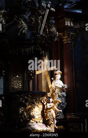 Kathedrale von St. Clement, Prag Stockfoto