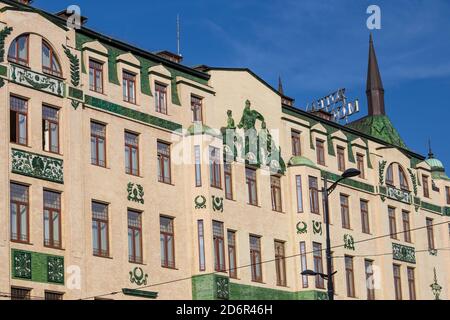 Hotel Serbien, Belgrad, Moskau - eine Jugendstilikone Stockfoto