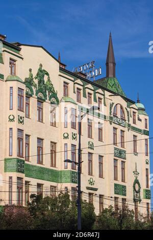 Hotel Serbien, Belgrad, Moskau - eine Jugendstilikone Stockfoto