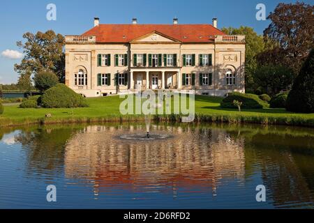 Schloss Harkotten, Schloss Korff, Deutschland, Nordrhein-Westfalen, Münsterland, Sassenberg Stockfoto