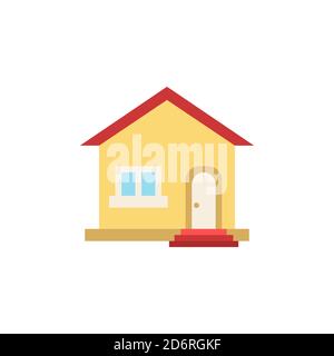 Home-Symbol. Einfaches Element aus Gebäude Sammlung. Creative Home Symbol für Web-Design, Vorlagen, Infografiken und vieles mehr Stock Vektor