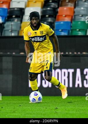 Gervinho (Parma) während Udinese Calcio gegen Parma Calcio 1913, italienische Fußball Serie A Spiel in udine, Italien, Oktober 18 2020 Stockfoto