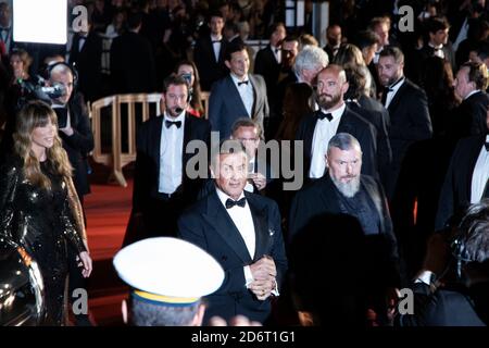 CANNES, FRANKREICH - 25. Mai 2019: Sylvester Stallone kommt bei den Filmfestspielen von Cannes an. Stockfoto
