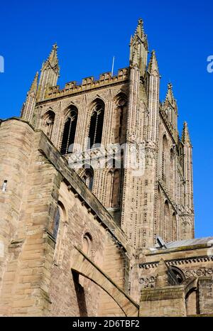 hereford Cathedral Tower, herefordshire, england Stockfoto