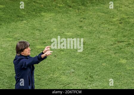 Cheftrainer Joachim Loew (Deutschland) Gesten, Fußball Deutschland gegen Susisse Stockfoto