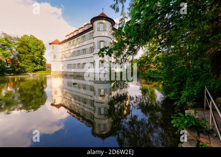 Das Wasserschloss in der Stadt Bad Rappenau, Baden-Württemberg, Deutschland Stockfoto