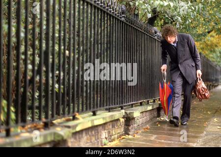 Tom Baker ( Dr. Who) 1980 Stockfoto