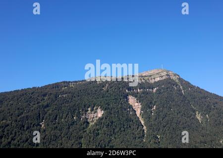Blick auf den Rigi-Gipfel, Arth, Schweiz Stockfoto