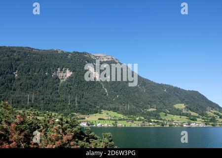 Rigi und Zugersee, Arth, Schweiz Stockfoto