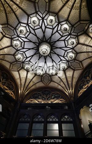 Interior, Brudern House - Paris Courtyard, Budapest, Ungarn, Brudern-haz - Parizsi udvar, Magyarország, Europa Stockfoto