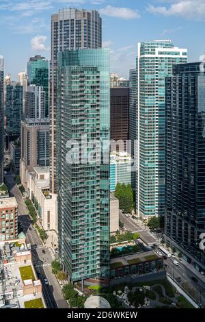 505 McClurg in der Streeterville Nachbarschaft Stockfoto