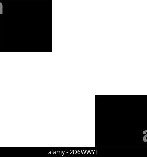 Einfache, einfache Quadrate wiederholbar, nahtloser Hintergrund, Muster. Karierte Quadrate, karierte Hintergrunddarstellung. Gitter, Netz, chequr Gitter, Grat Stock Vektor