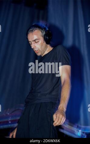 Underworld beim V2000 Festival, Chelmsford, Essex, Großbritannien. Stockfoto