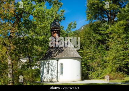 Gebetskapelle auf dem Gelände des Schlosses Linderhof, Ettal Stockfoto