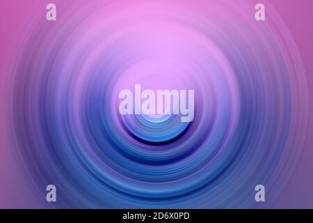 Abstraktes Bild. Konzentrische Kreise um den zentralen Punkt. Blitzlicht. Designer Hintergrund. Stockfoto