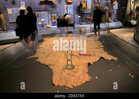 Ausstellung der Unendlichkeit der Nationen im Nationalmuseum der American Indian.New York City.New York.USA Stockfoto