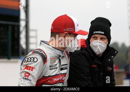 Zolder, Belgien. Oktober 2020. 18. Oktober 2020, Circuit Zolder, Zolder, DTM 2020, Zolder, 16. - 18. Oktober 2020, im Bild Nico Muller (CH # 51), Audi Sport Team Abt Sportsline Quelle: dpa/Alamy Live News Stockfoto