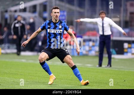 Mailand (Italien), 17. oktober 2020. Ivan Perisic vom FC Internazionale in Aktion während des Serie A-Spiels zwischen dem FC Internazionale und dem AC Mailand. Stockfoto