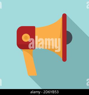 Fake News Megaphon Symbol. Flache Illustration von Fake News Megaphon Vektor-Symbol für Web-Design Stock Vektor