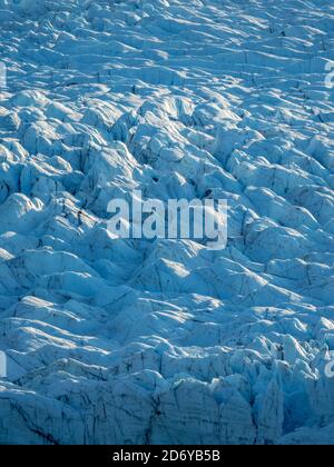 Der Russell Glacier. Landschaft in der Nähe des grönländischen Eisschildes bei Kangerlussuaq. Amerika, Nordamerika, Grönland, Dänemark Stockfoto