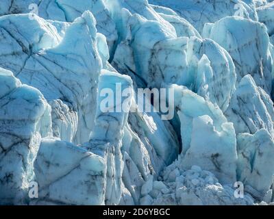 Der Russell Glacier. Landschaft in der Nähe des grönländischen Eisschildes bei Kangerlussuaq. Amerika, Nordamerika, Grönland, Dänemark Stockfoto