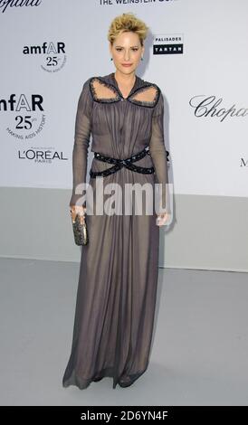 Aimee Mullins bei der amfAR Gala während der 64. Internationalen Filmfestspiele von Cannes im Hotel du Cap in Cannes, Frankreich. Stockfoto