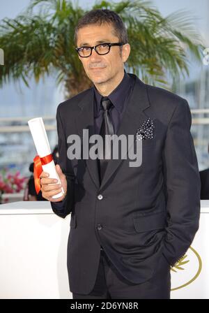 Grand Prix Ex-Aequo-Gewinnerin Nuri Bilge im Rahmen einer Fotoaufnahme der Preisträger während der 64. Internationalen Filmfestspiele von Cannes im Palais des Festivals in Cannes, Frankreich. Stockfoto